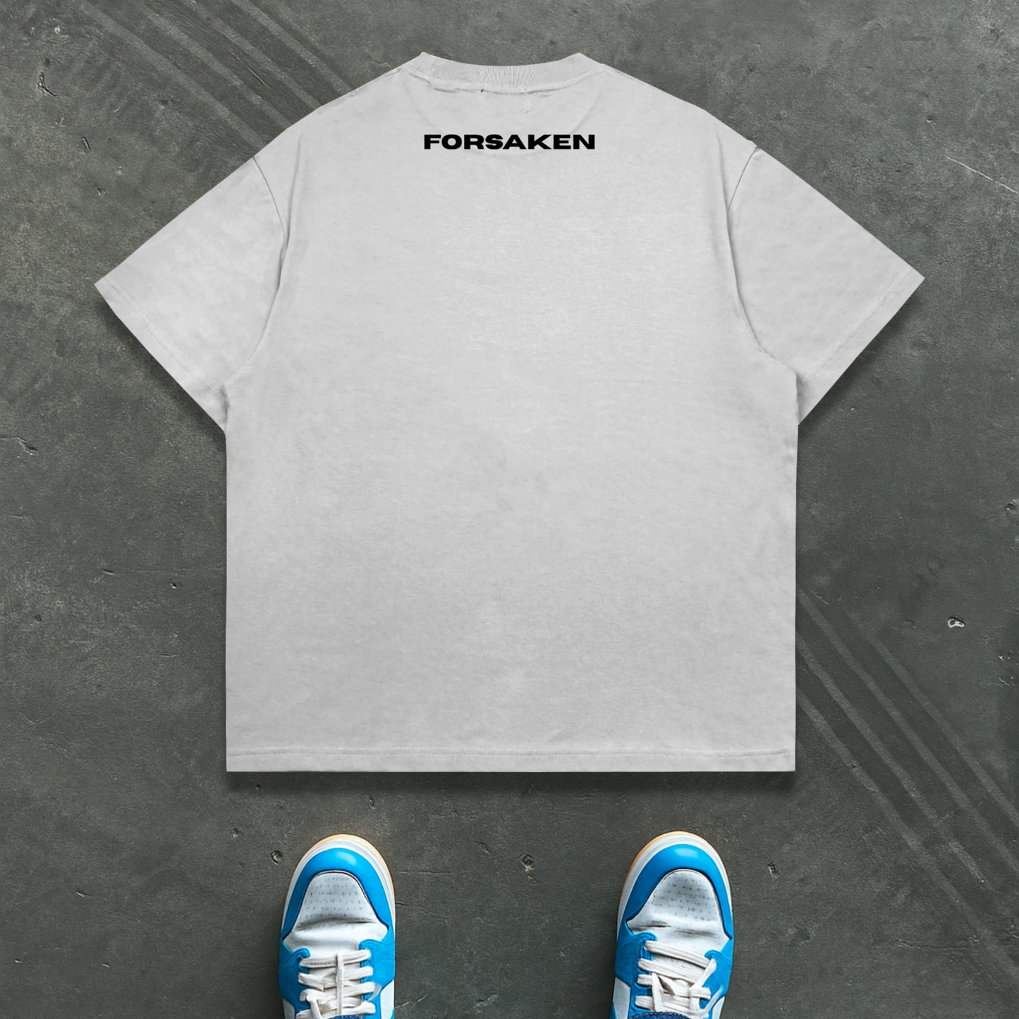 SOLID "WHITE" OVERSIZED TEE
