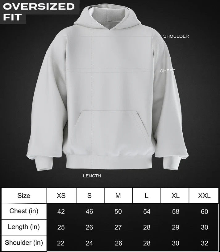 Memories In Frame Oversized Hoodie