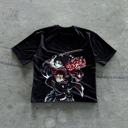Hinokami / Demon Slayer / Oversized Tee