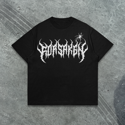 "GR1M" OVERSIZED TEE (BLACK)