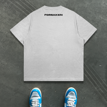 SOLID "WHITE" OVERSIZED TEE