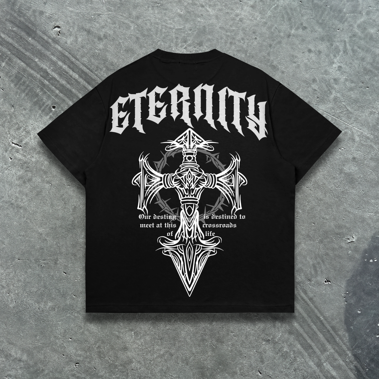 "ETERNITY" OVERSIZED TEE