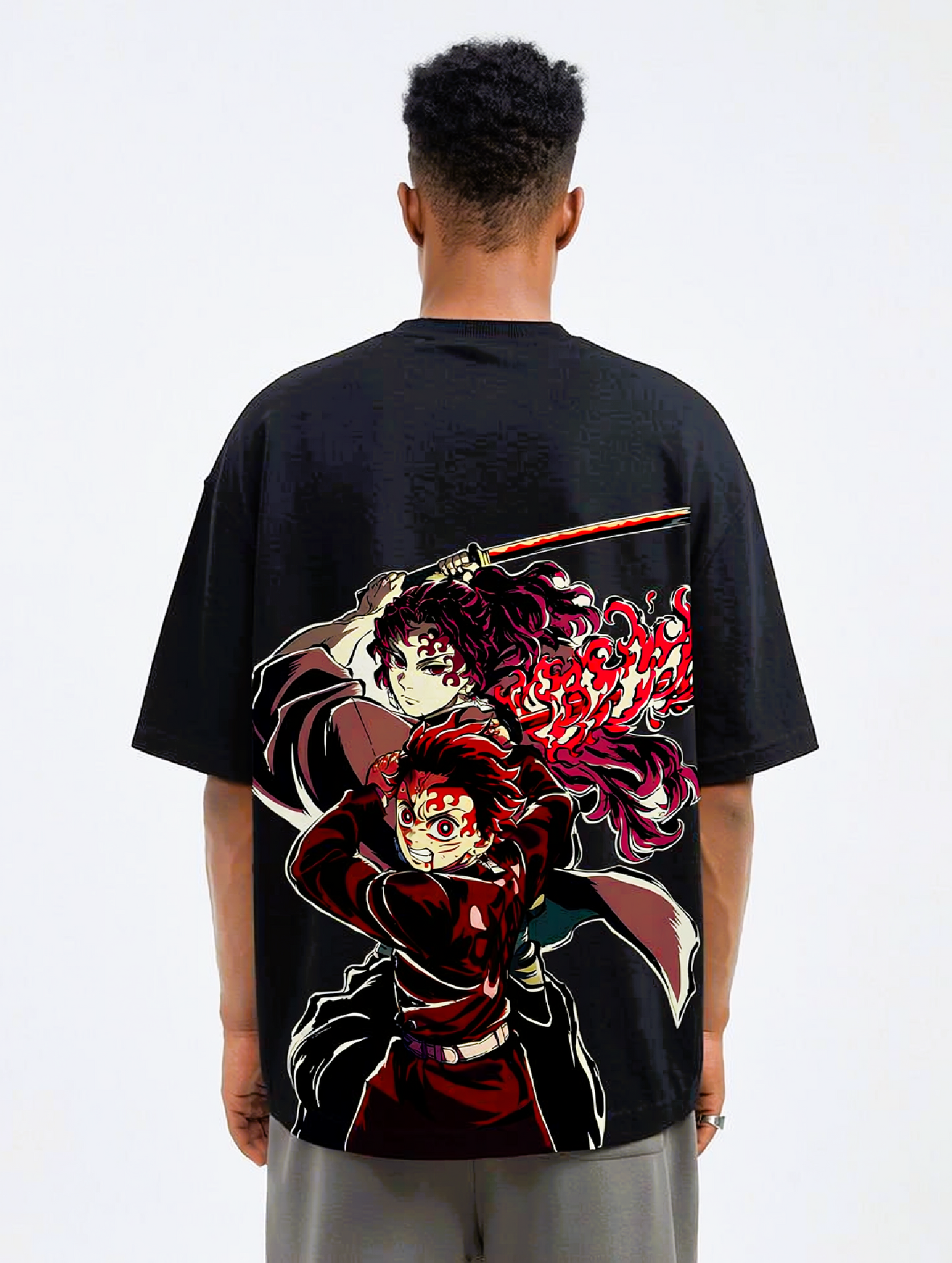 Hinokami / Demon Slayer / Oversized Tee
