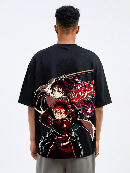 Hinokami / Demon Slayer / Oversized Tee
