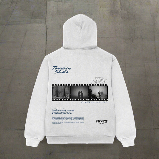 Memories In Frame Oversized Hoodie